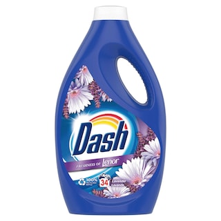 Dash | Lessive | Liquide | Lavande | 1,87L | 34DS 