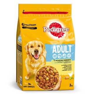 Pedigree | Aliment chien | Croquettes | Poulet & Légumes 3 kg