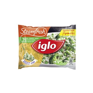 Iglo | Rijst piramides gr groenten 