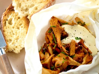 Hanenkammen in papillot