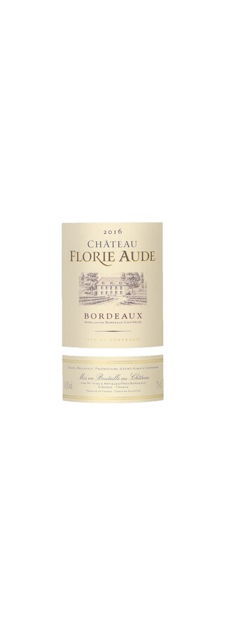 France - Frankrijk | Bordeaux - Bordeaux | Château Florie Aude Cuvée Lucière 2016 