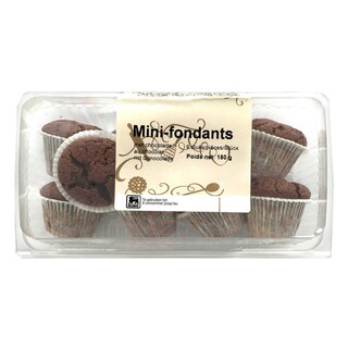 Delhaize | Mini fondants | Chocolade  9+3 