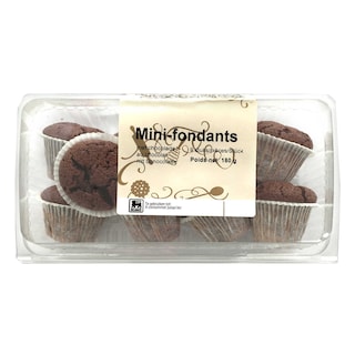 Delhaize | Mini fondants | Chocolade  9+3 