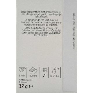 Delhaize | Bio | Kruidenthee | Slanke lijn | Zakjes | Bio 