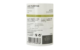 Chile - Chili | Central Valley | Las Puertas Chardonnay 2019 