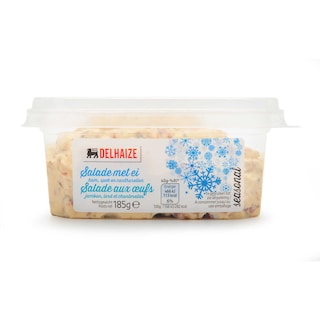 Delhaize | Salade aux oeufs, jambon, lardons et canth 