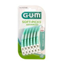 GUM® | SOFT-PICKS® | Advanced |Regular 30 st