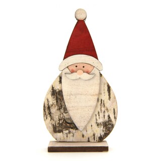 Delhaize | Houten Kerstman | 19x10.5x4 