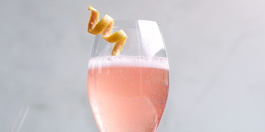 Delhaize 150 year champagne cocktail