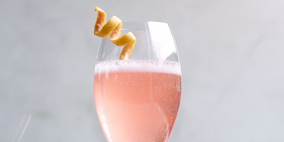 Delhaize 150 Ans cocktail au champagne