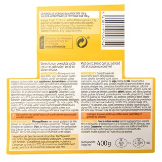 Delhaize | Peking | Eend | Rijst | Witte 400 gr