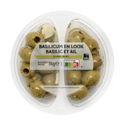Duo olives | basil | ail