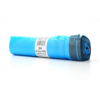 Brabant Wallon | Gemeentelijke vuilniszakken | Blauw | 60L