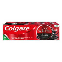 Toothpaste | Maxi white | Charcoal | 75ml | 2+2