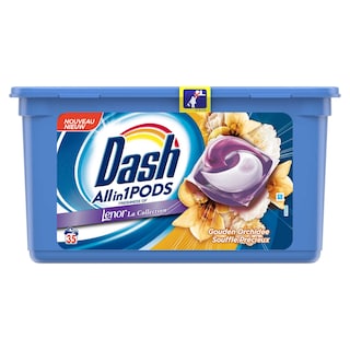 Dash | Wasmiddel | Capsules | Gold orchid 