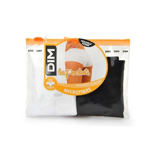 Dim | Paris | Boxers Pocket Micro | blanc/noir | 36/38 