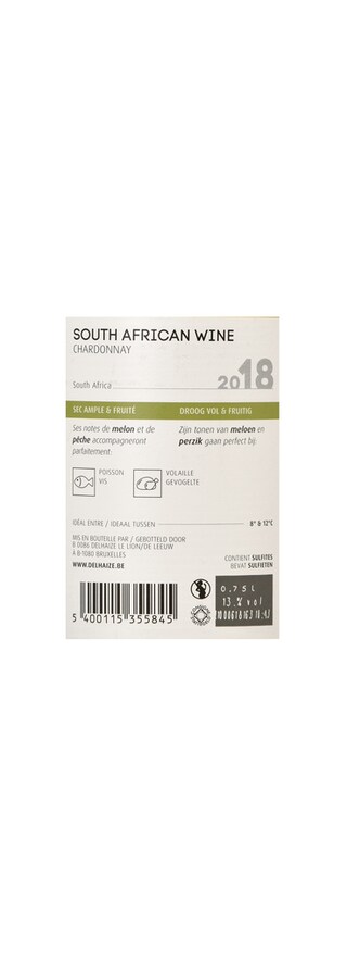 Afrique du Sud - Zuid-Afrika | Robertson | Chardonnay | RSA |  Wit 