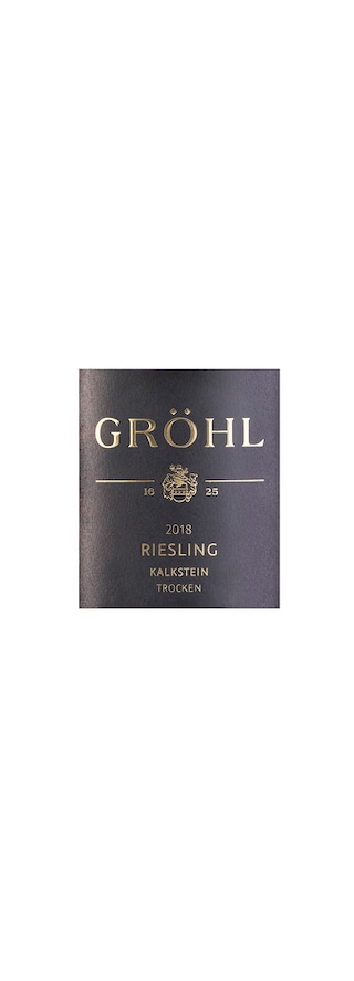 Allemagne - Duitsland | Rheinhessen | Gröhl Riesling Kalkstein 2018 