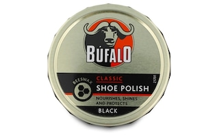 Bufalo | Cirage en crème | Classic | Cire d'abeille | Noir 7,5 cl