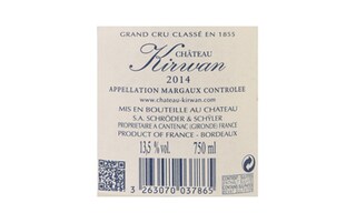 France - Frankrijk | Bordeaux - Margaux | Château Kirwan 2014 Rouge 
