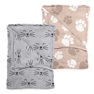 Mistral Home | Coral Fleece Plaid | Animaux | 125x150cm 