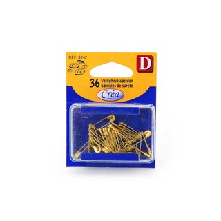 Absalon | Epingles de sureté dorées 