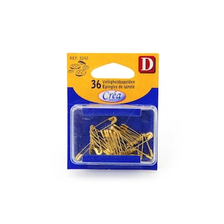 Absalon | Epingles de sureté dorées 