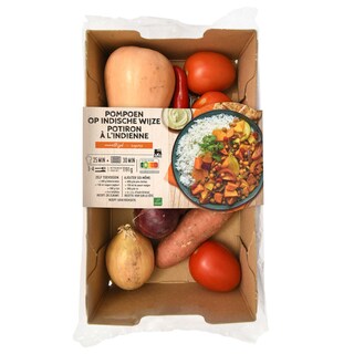 Delhaize | Boîte repas | Traybake potiron 
