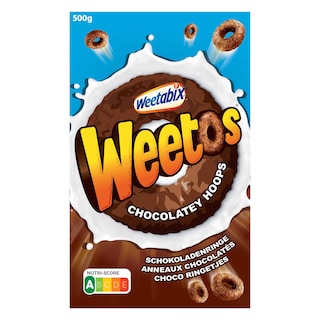 Weetabix | Weetos | Ontbijtgranen | Chocoladeringetjes 