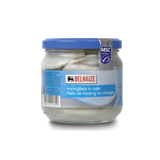 Delhaize | Haringfilets | Azijn 180 gr