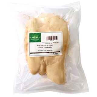 Upignac | Foie gras | Canard | Cru | Sans gluten | Sans lactose 