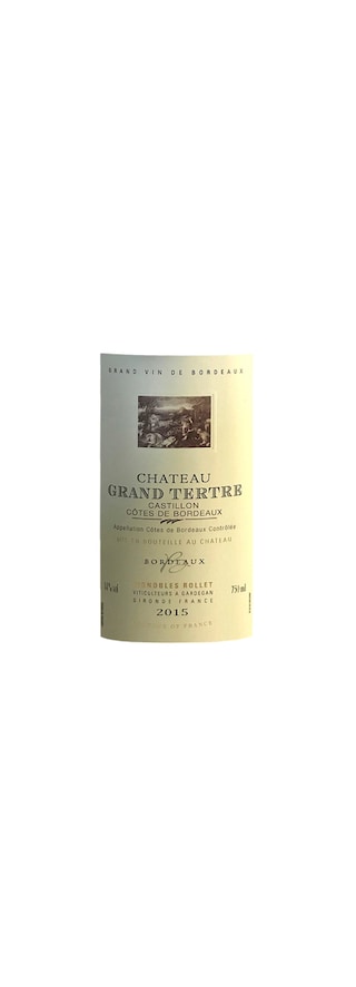 Chateau Grand Tertre | Castillon - Côtes de Bordeaux | 2015 
