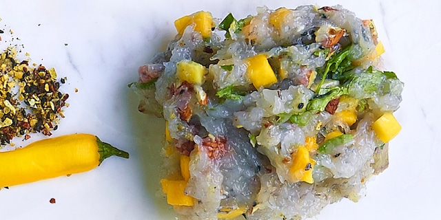 Tropical kalkoenvulling