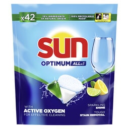 Sun | Capsules lave-vaiselle | Optim| Lemon | 42T 