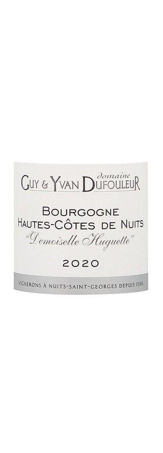 France - Frankrijk | Hautes Côtes De Nuits | Hautes Côtes De Nuits Demoiselle Huguette 2020 Wit 