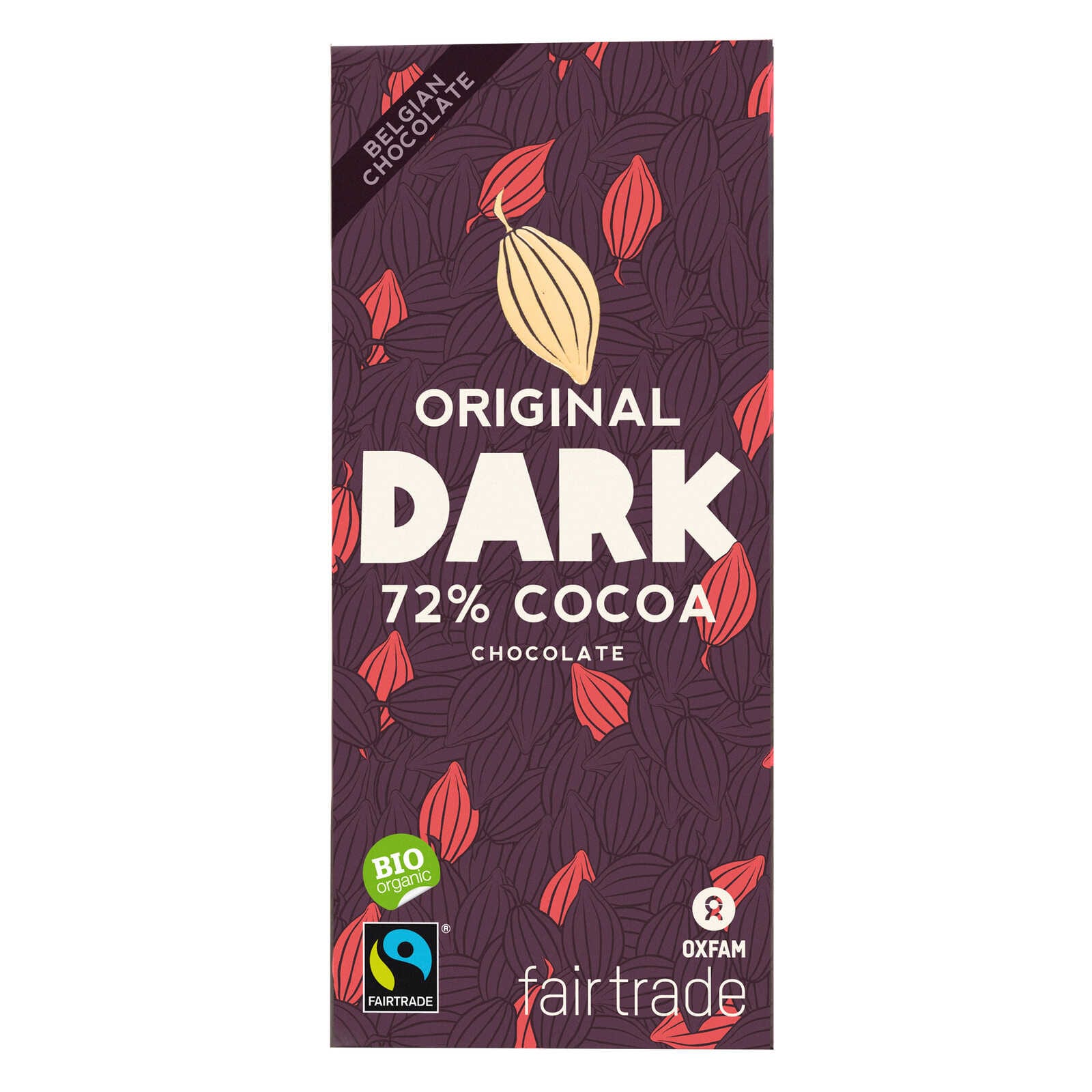 Oxfam Chocolade | Puur 72% | fairtrade | bio