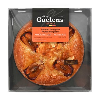 Gaelens | Frangipanetaart 5 pers. | Met pruimen 