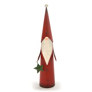 Delhaize | Metalen Kerstman | 33x7x7 