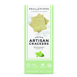 Paul&Pippa | Crackers | Basilic 