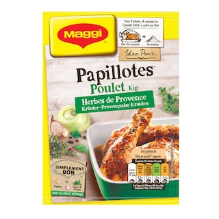 Papillotes Poulet | Herbes Provence