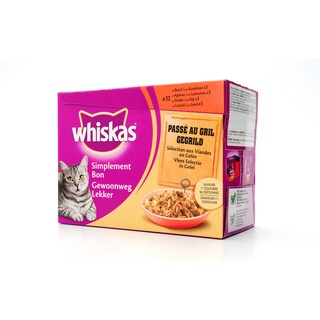 Whiskas | Kattenvoeding | Gewoonweg lekker | Vlees 