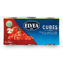 To­ma­ten­vlees en blokjes in conserve