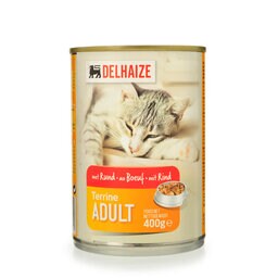 Aliment chat | Terrine | Adult | Boeuf 400 gr