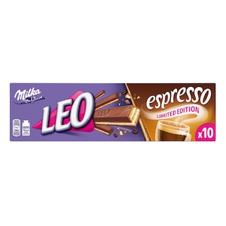 Milka | LEO | Biscuits | Chocolat | Gaufres | Expresso 