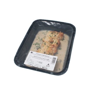 Delhaize | Brochettes | Poulet | Sauce champignons 