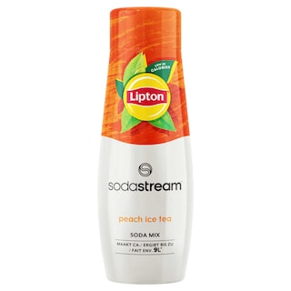 Sodastream | Siroop | Lipton perzik 