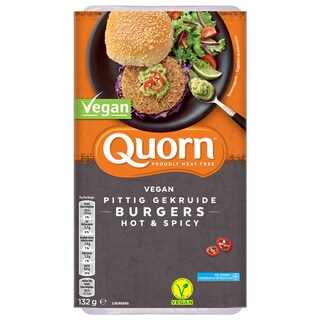 Quorn | Vegan| Hot spicy burger 
