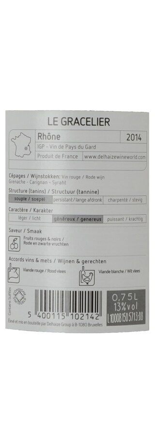 France - Frankrijk | Midi - Gard IGP | Le Gracelier Rouge 