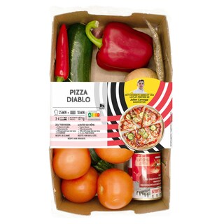 Delhaize | Boîte de repas | Pizza Diablo 