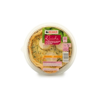 Delhaize | Quiche | Epinards 